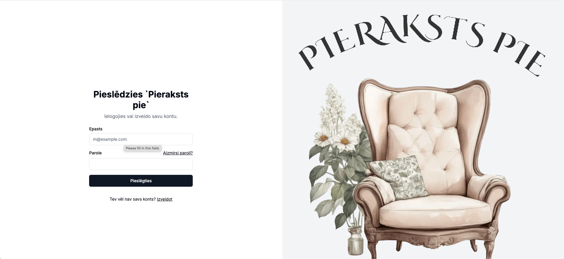 Pierakstspie.lv — pierakstu/booking platforma screenshot 4